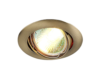 Светильник точечный встраиваемый Elektrostandard a031465 104S SB 50Вт G5.3