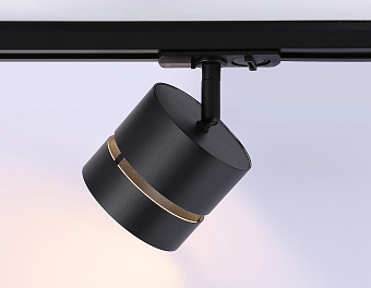 Трековый светильник Ambrella Track System GL5377 12Вт GX53 чёрный для однофазного трека