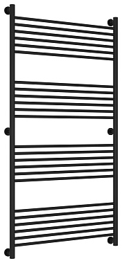 Полотенцесушитель СУНЕРЖА Богема+ прямая 31-0220-1580 чёрный матовый