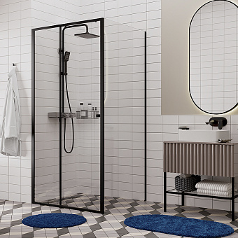 Угловое ограждение WASSERKRAFT Dill 61S19 200х100см стекло прозрачное