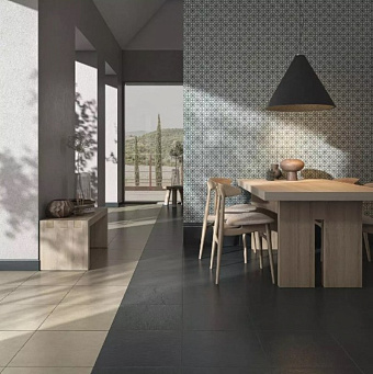 Матовый керамогранит KERAMA MARAZZI Про Чементо DD641820R коричневый тёмный матовый 60х60см 1,8кв.м.