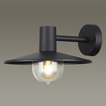 Светильник фасадный Odeon NATURE 4833/1W 40Вт IP44 E27 чёрный