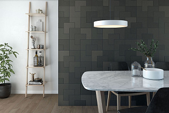 Матовый керамогранит WOW Elle Floor 121197 Graphite 18,5х18,5см 0,363кв.м.