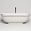 Ванна каменная SALINI GRECA 103021MRH S-Stone матовая 180х80см отдельностоящая