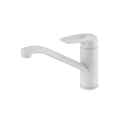 Смеситель для кухни IDDIS Male MALWT00i05 поворотный излив белый матовый