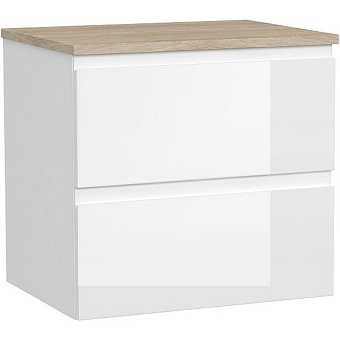 Тумба под раковину подвесная CERSANIT MODUO SB-SZ-MOD60-BL/Wh 45х59,4х55,1см