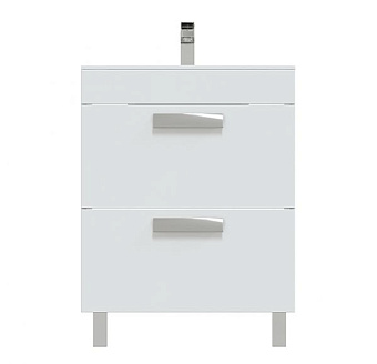 Тумба с раковиной MIRSANT Komfort УТ000046007 44х59х70см