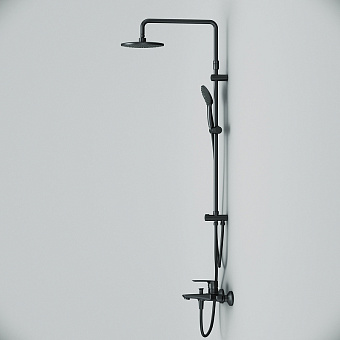 Набор смесителей AM-PM Gem F42890A14 чёрный