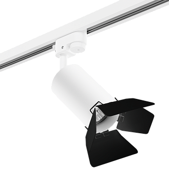 Трековый светильник Lightstar Rullo R1T436437 50Вт GU10 белый для однофазного трека