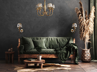 Люстра подвесная MW-light Аманда 14 481014405 200Вт 8 лампочек E14