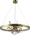Люстра подвесная CRYSTAL LUX GARDEN GARDEN SPLED+4 D800 GOLD 300Вт 5 лампочек G9/LED