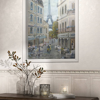 Декор KERAMA MARAZZI Кантри Шик VB\A14\6x\7071 Панно Париж из размер каждой части) 60х100см 1,2кв.м.