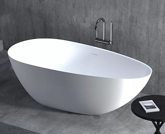 Ванна каменная SALINI PAOLA 101612SM S-Stone матовая 172х82см отдельностоящая