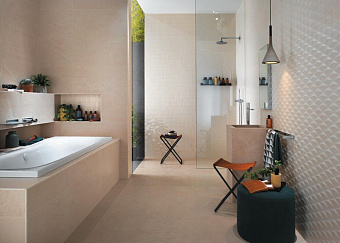Неполированный керамогранит Atlas Concord Италия Kone AUK9 Beige 60х60см 1,08кв.м.