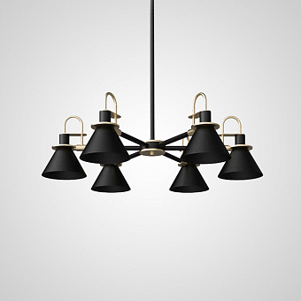 Люстра ImperiumLOFT Coda 101463-26 360Вт 6 лампочек E27