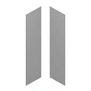 Настенная плитка WOW Subway Lab 101165 Chevron B Ash Grey Matt 5х23см 0,263кв.м. матовая