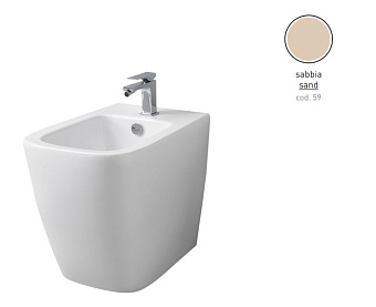 Биде напольное ArtCeram A16 ASB002 59 00