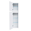Пенал подвесной IDDIS Zodiac ZOD35W0i97 28х35х150см белый матовый
