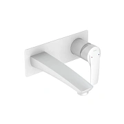 Смеситель для раковины IDDIS Ray RAYWT00i65 белый матовый