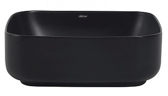 Раковина накладная Abber RECHTECK AC2211MB 38,5х38,5см
