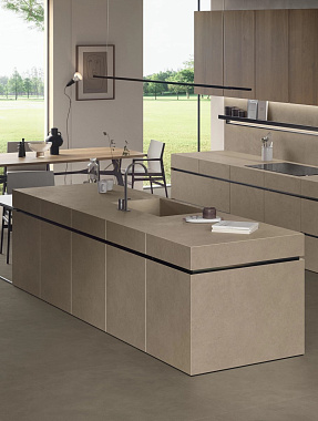 Матовый керамогранит Atlas Concord Италия Boost Natural A6WW Ecru 60х120см 1,44кв.м.
