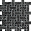 Керамическая мозаика Atlas Concord Италия Marvel Dream AOVK Grigio Intenso Basket Weave Matt 30,5х30,5см 0,558кв.м.