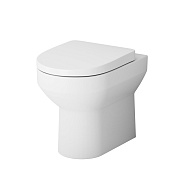 Унитаз приставной AM-PM Spirit 2.0 C701438WH ободковый без сиденья