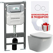 Инсталляция с унитазом Ceramica Nova Forma CN3009_1001W_1000
