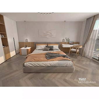 Виниловый ламинат Floorwood Оранжевый цветок AM 1506-2 640х128х4мм 43 класс 1,31кв.м