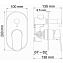 Смеситель для душа WASSERKRAFT Donau 5341 хром