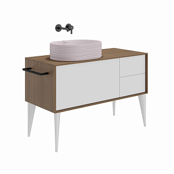 Полотенцедержатель KERAMA MARAZZI Atollo ATrl.30.M чёрный матовый 30см