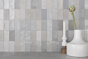 Настенная плитка WOW Fez 114728 Grey Gloss 6,25х12,5см 0,328кв.м. глянцевая