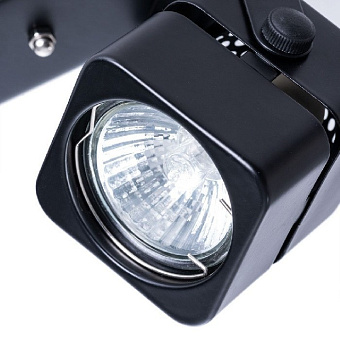 Спот Arte Lamp MISAM A1315PL-2BK 50Вт 2 лампы GU10