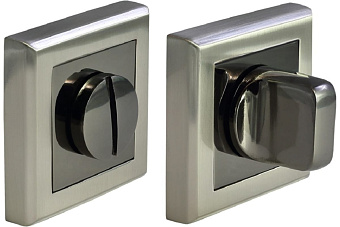 Фиксатор MORELLI SIMPLE MH-WC-S SN/BN белый никель/чёрный никель