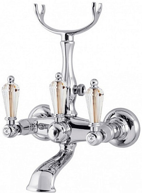 Смеситель для ванны CAPRIGO ADRIA-Swarovski 01-011-crm хром