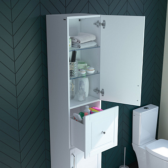 Пенал напольный IDDIS Oxford OXF36W0i97 30х36х190см белый
