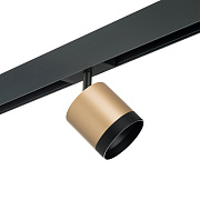 Трековый светильник Lightstar Rullo PRO34903487 15Вт GX53 золото для однофазного трека