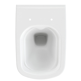 Унитаз подвесной CERSANIT COLOUR MZ-COLOUR-COn-DL-w безободковый с микролифтом