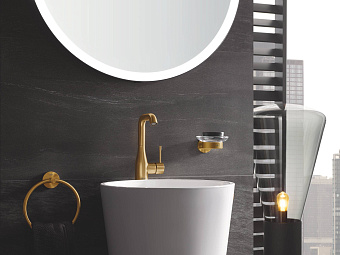 Полотенцедержатель GROHE Essentials 40365GN1 Холодный рассвет 18см