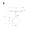 Магнитный трековый светильник Arlight Mag-Orient-Orb 035758 10Вт LED чёрный