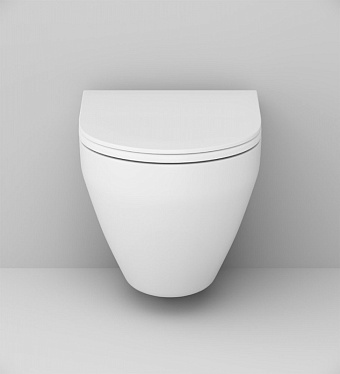 Унитаз подвесной AM-PM Spirit V2.0 C701700SC безободковый с микролифтом