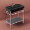 Консоль под раковину ArtCeram Fuori Scala ACA057 56+TFL035 41+ACM040 52 moka