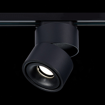 Трековый светильник ST Luce ST652 ST652.436.12 12Вт LED чёрный для однофазного трека