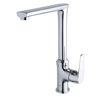 Смеситель для кухни Maxonor PL4085 поворотный излив хром
