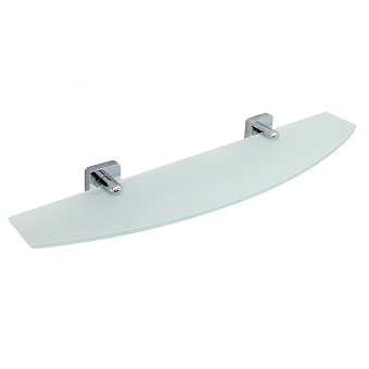 Полка в ванную округлая WASSERKRAFT Lippe K-6500 K-6524 1-ярусная 13,2х50см хром