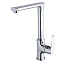 Смеситель для кухни Maxonor PL4085 поворотный излив хром