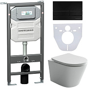 Инсталляция с унитазом Ceramica Nova CN6000_1002B_1000