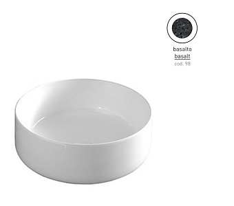 Раковина накладная ArtCeram Cognac COL001 98 00 42х42см
