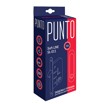 Ручки купе PUNTO Soft LINE SL-011 CP хром
