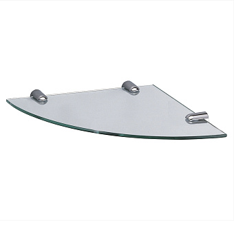 Полка в ванную угловая WASSERKRAFT K-533 1-ярусная 29х29см хром